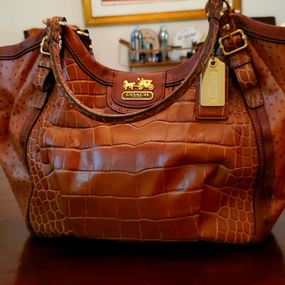 Coach hand bag